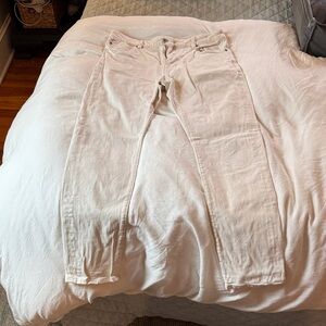 Men's Slim Fit White Jeans